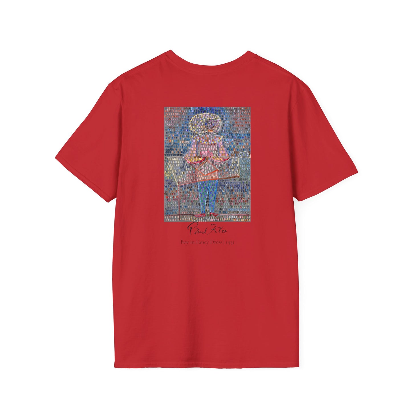 Paul Klee "Boy In Fancy Dress" Signature T-Shirt