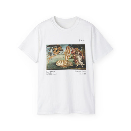 Sandro Botticelli Signature Series T-Shirt: The Birth of Venus